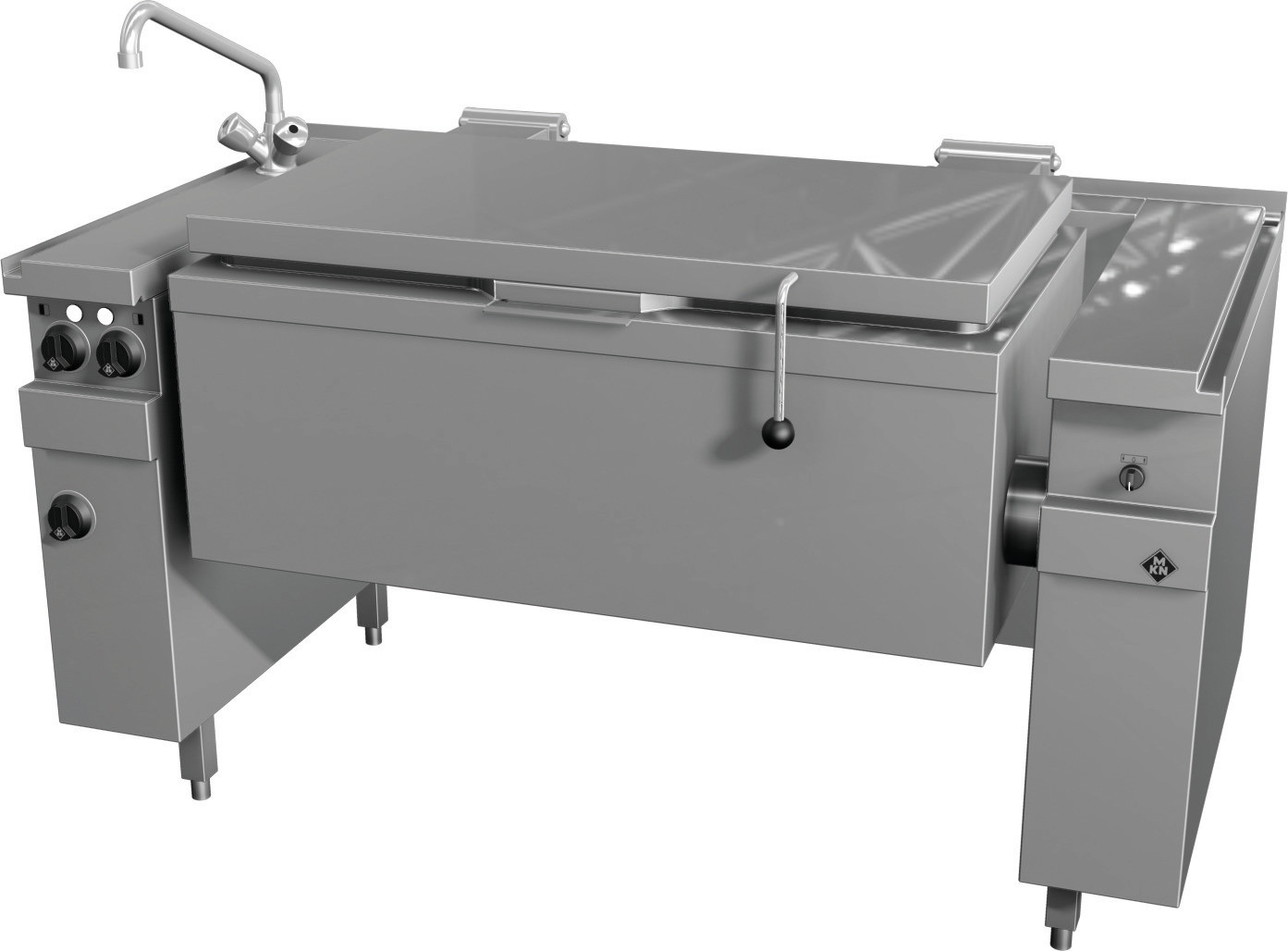 Elektro-Kippbratpfanne, 3/1 GN Motorkippung